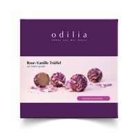 Bio Rose-Vanille Trüffel 9er Geschenkbox (135 g) - Produktbild