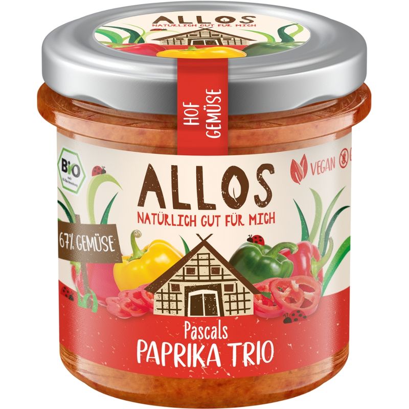 Allos Hof Gemüse Pascals Paprika Trio - Produktbild