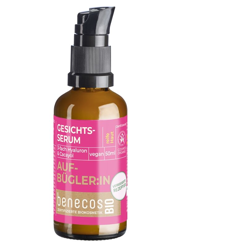 benecos benecosBIO Gesichtsserum Hyaluronsäure - AUFBÜGLER:IN (Zweite Jugend) - Produktbild