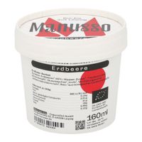 Manusso Bio-Eis Erdbeer 160 ml				 - Produktbild