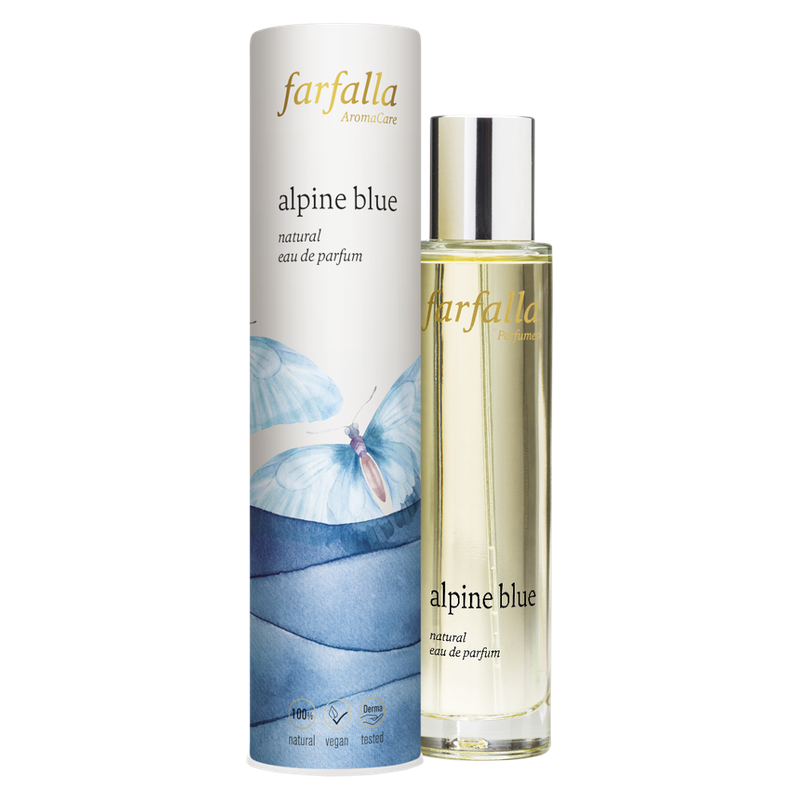farfalla alpine blue, natural eau de parfum, 50ml - Produktbild