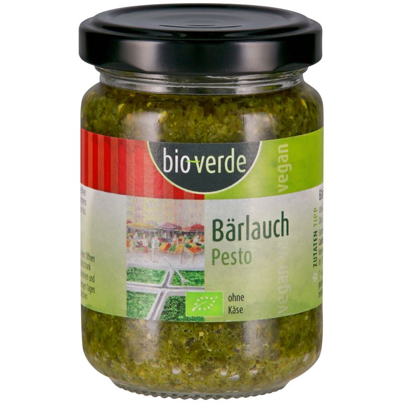 bio-verde Bärlauch-Pesto vegan 125 ml - Produktbild