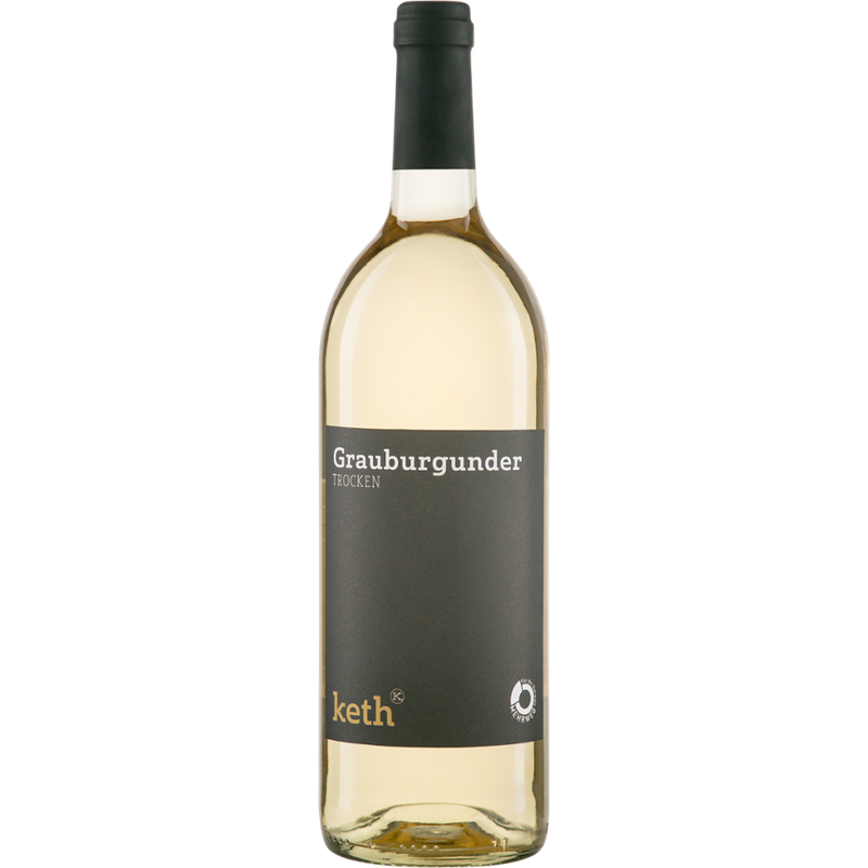 Riegel Eigenmarke Grauburgunder QW Rheinhessen 1l Mehrweg Keth - Produktbild