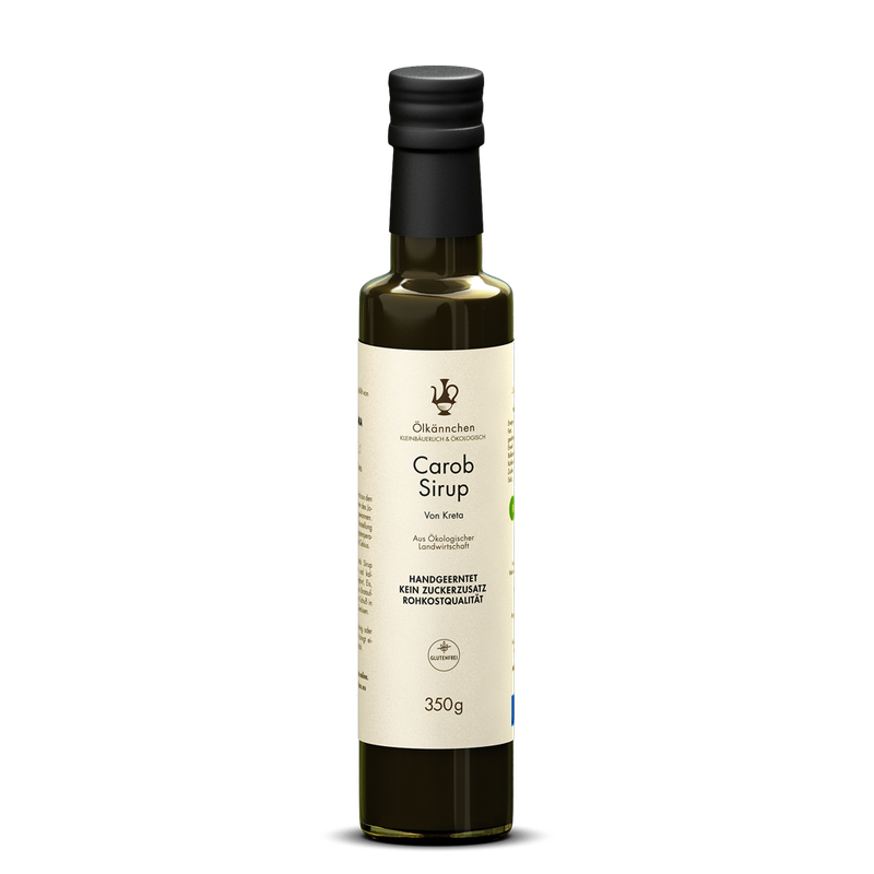 Ölkännchen Ölkännchen Carob Sirup, Kreta GR 350g-Glasflasche - Produktbild
