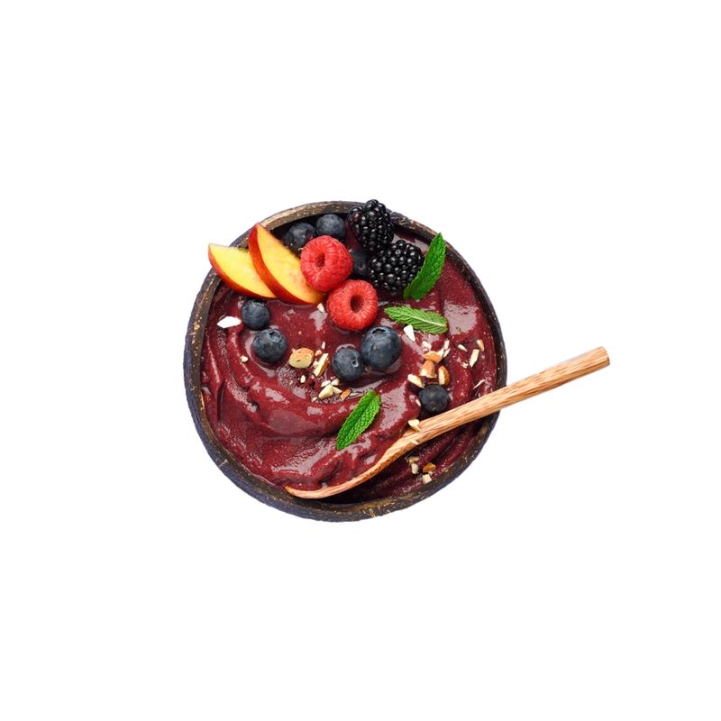 Wholey Wholey ready-to-blend Açaí Smoothie Bowl aus schockgefrorenen Bio-Zutaten   100 % bio, vegan und glutenfrei - Produktbild