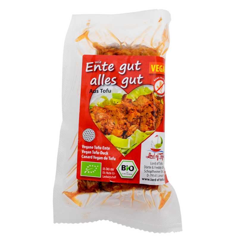 Lord of Tofu Vegane Tofu-Ente: wie ENTE gut - alles gut! Aus Tofu! - Produktbild