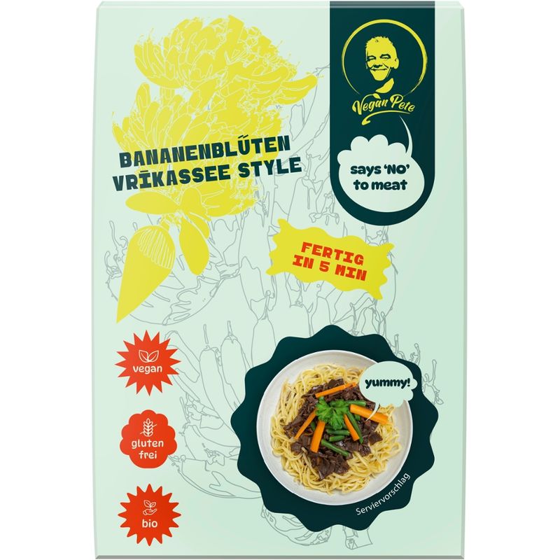 Vegan Pete Bananenblüten Vrikassee Style 250g - Produktbild