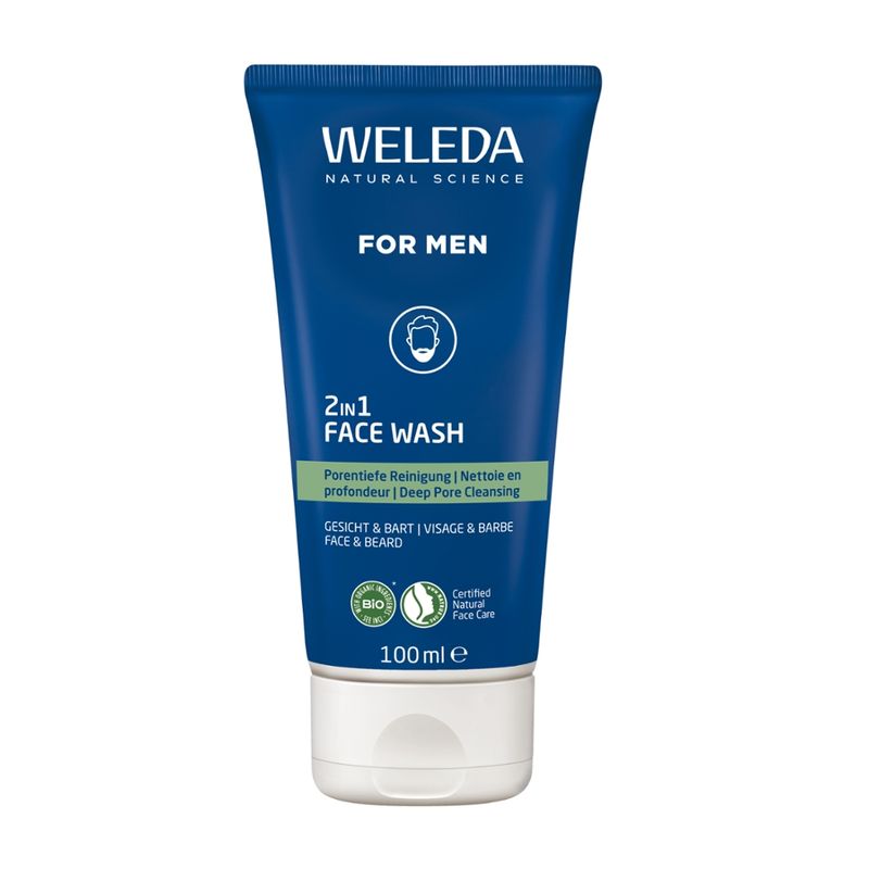 Weleda WELEDA For Men 2in1 Face Wash - Produktbild