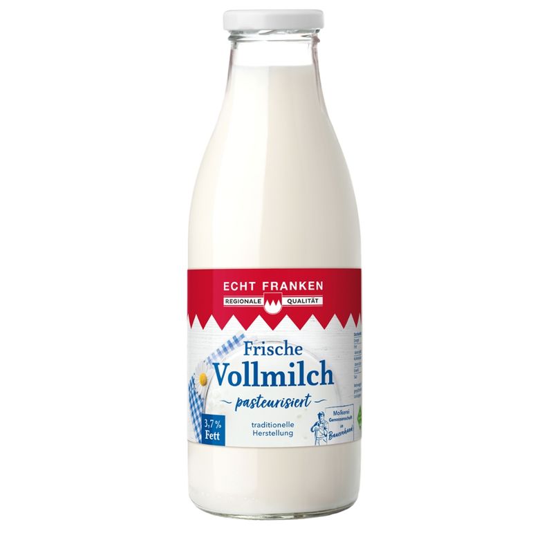 Echt Franken Frische Vollmilch 1l - Produktbild