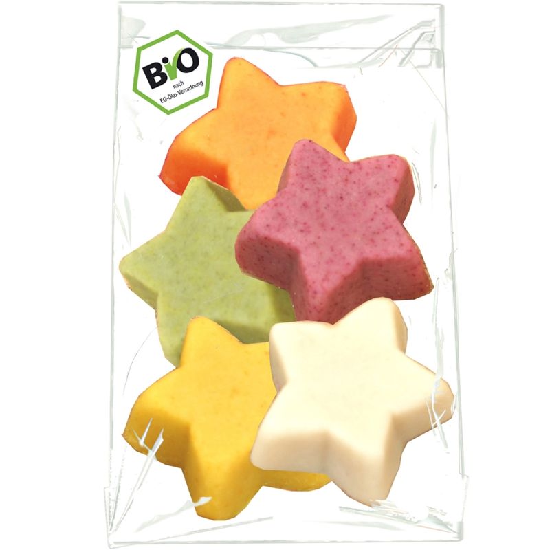 rosmarin BIOBACK Bunte Nasch Marzipan Sterne - Produktbild