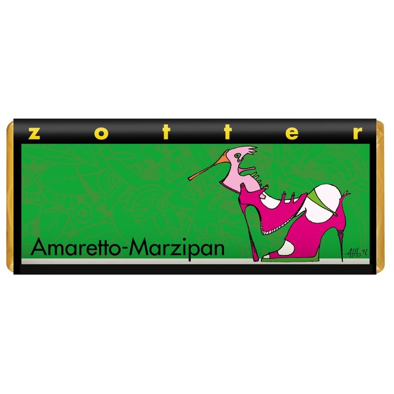 Zotter Schokolade Amaretto Marzipan (+) - Produktbild