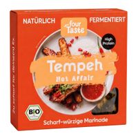 Hot Affair-Bio Tempeh aus Lupinen und gelben Erbsen in pikant würziger Marinade - Produktbild