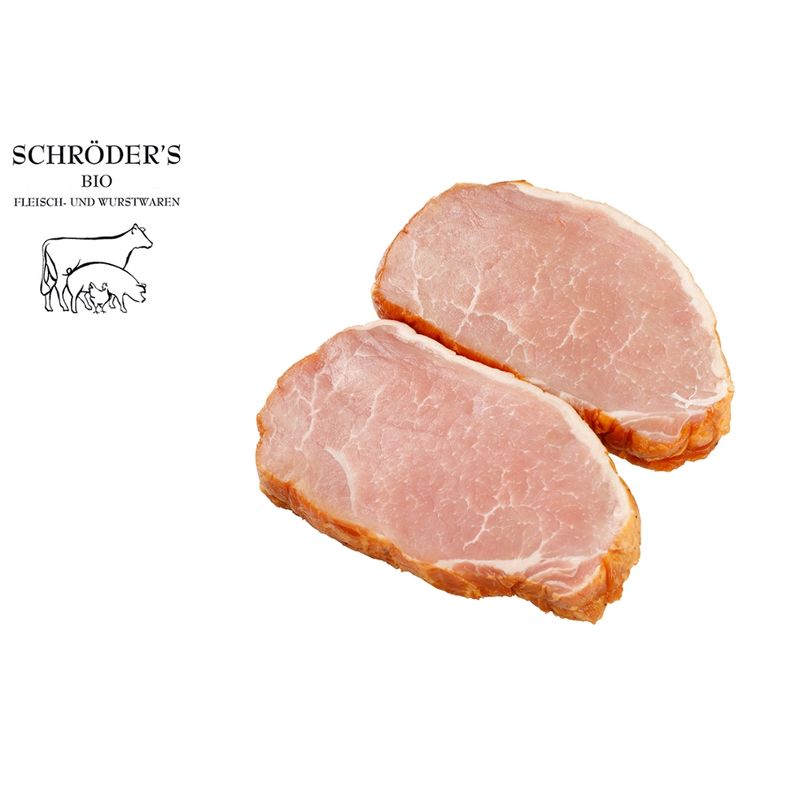 Schröder's Bio Fleisch- und Wurstwaren Kasseler Lachs 2 Stück je 150 g - Produktbild