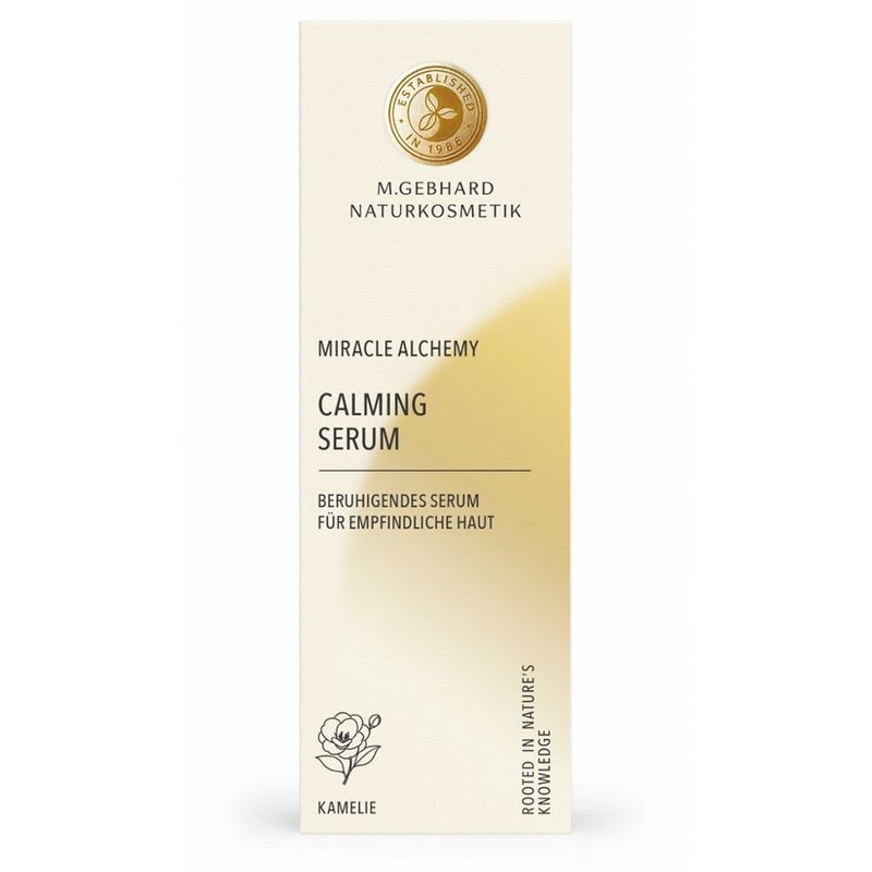 M. Gebhard Naturkosmetik CALMING SERUM - Miracle Alchemy - Produktbild