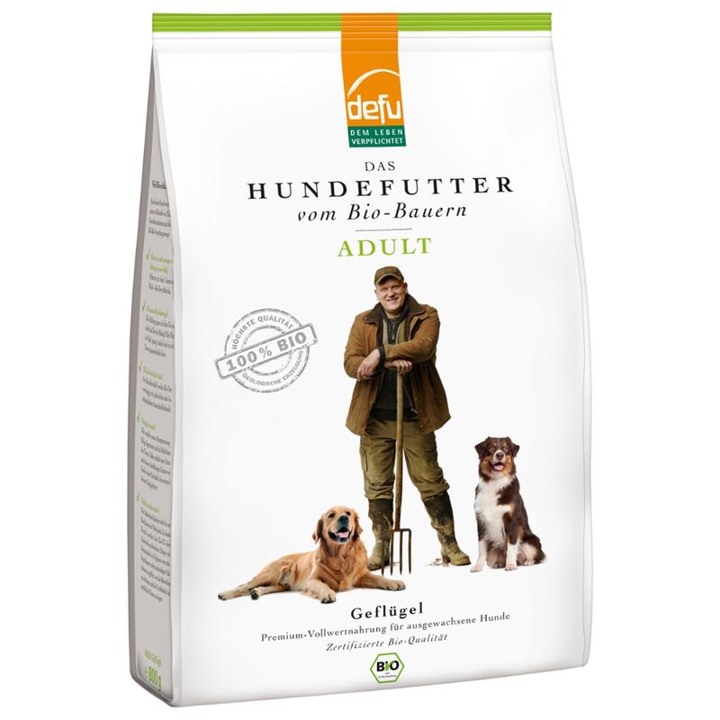 defu - Das Tierfutter vom Bio-Bauern Hund Adult Geflügel - Produktbild