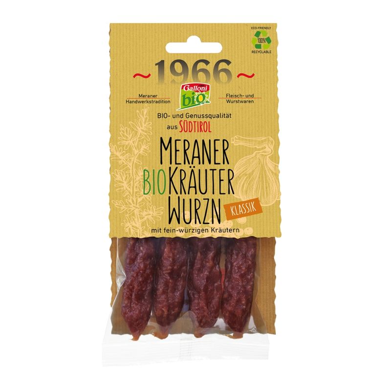 Galloni BIO BIO Kräuterwurzn "klassisch" 4St.100 gr. - Produktbild
