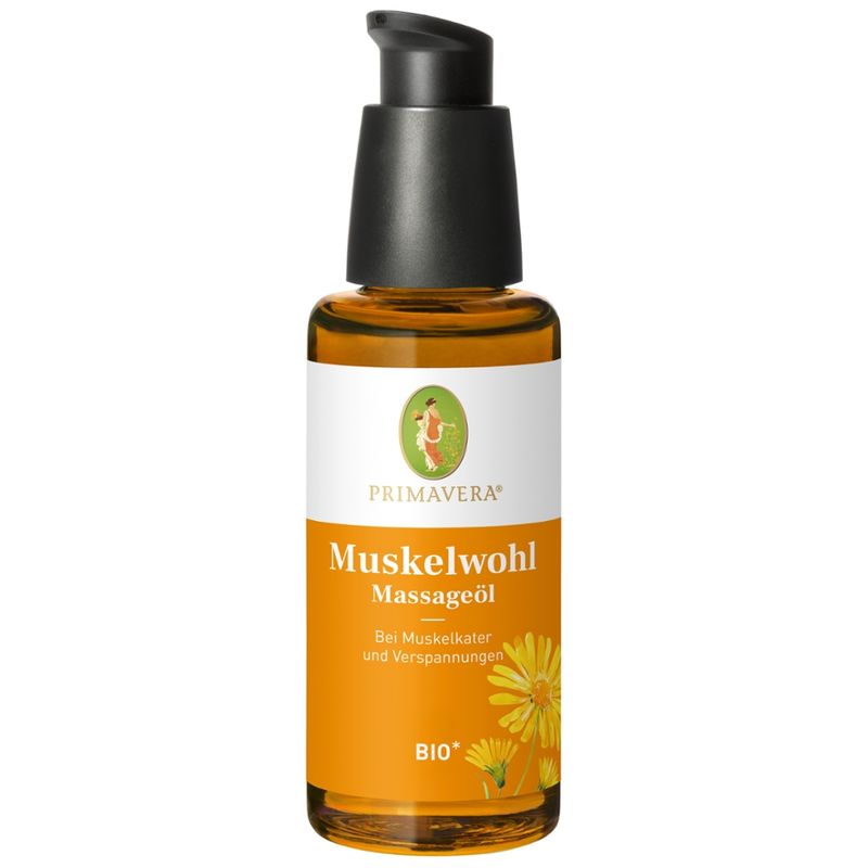 PRIMAVERA Muskelwohl Massageöl bio - Produktbild