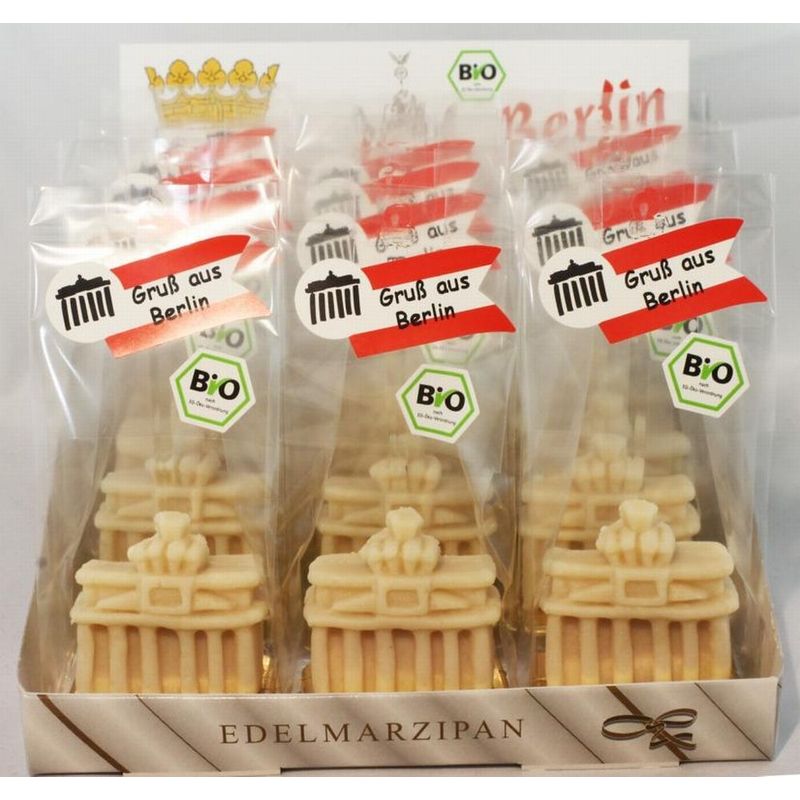 Funsch Marzipan BIO Brandenburger Tor - Produktbild