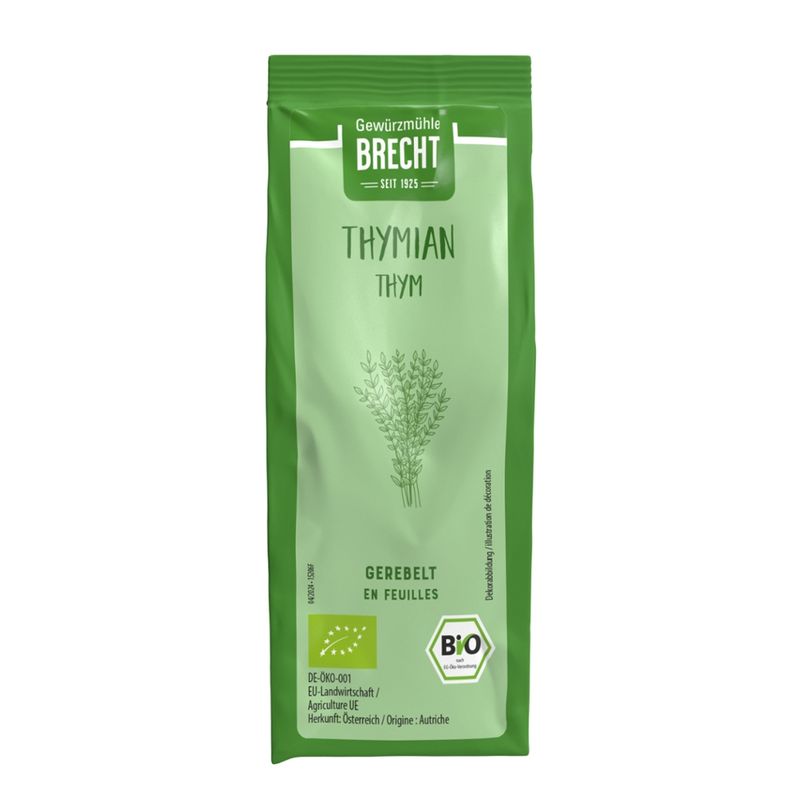 Gewürzmühle Brecht Thymian gerebelt bio - NFB - Produktbild