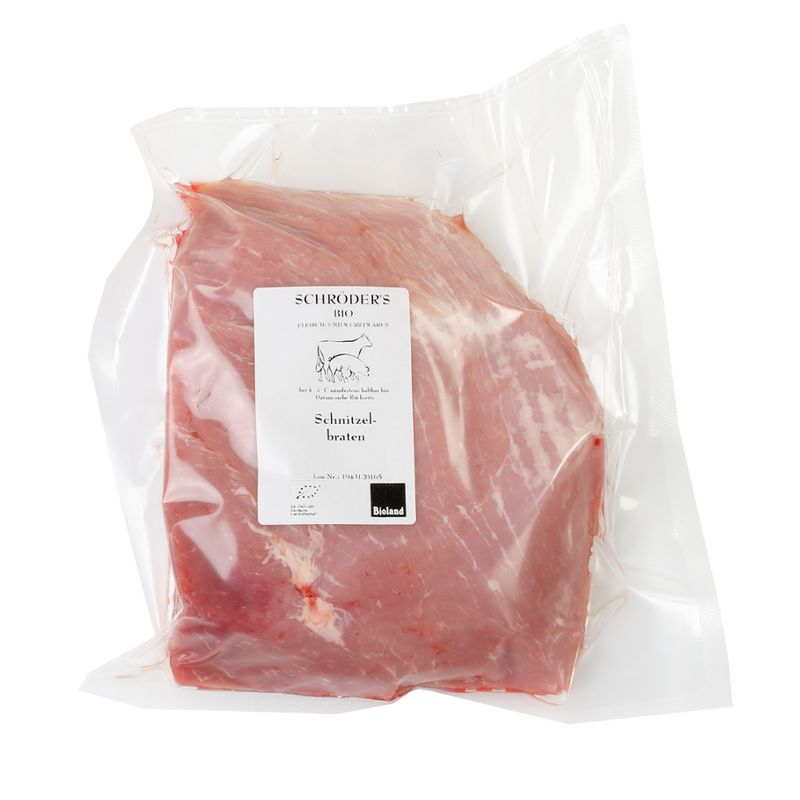 Schröder's Bio Fleisch- und Wurstwaren Schnitzelbraten ca. 1 kg - Produktbild