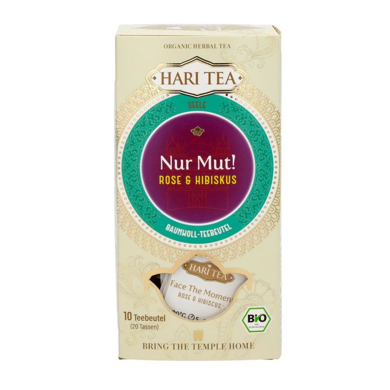 Hari Tea Hari Tea Nur Mut! - Rose und Hibiskus - Produktbild