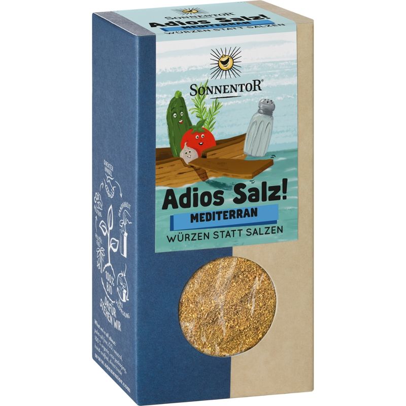 Sonnentor Adios Salz! Gemüsemischung mediterran, Packung - Produktbild