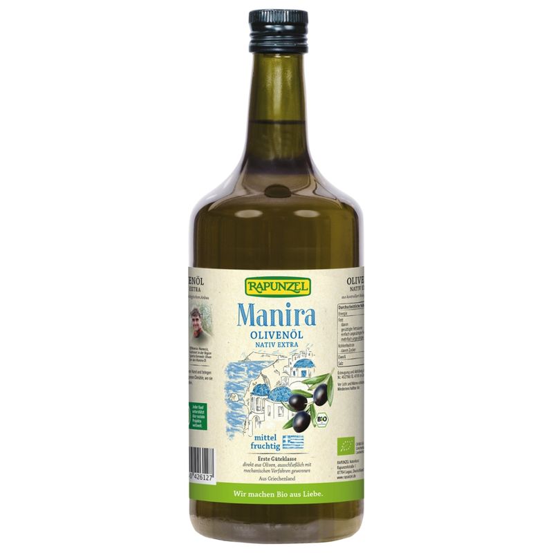 Rapunzel Olivenöl Manira, nativ extra - Produktbild