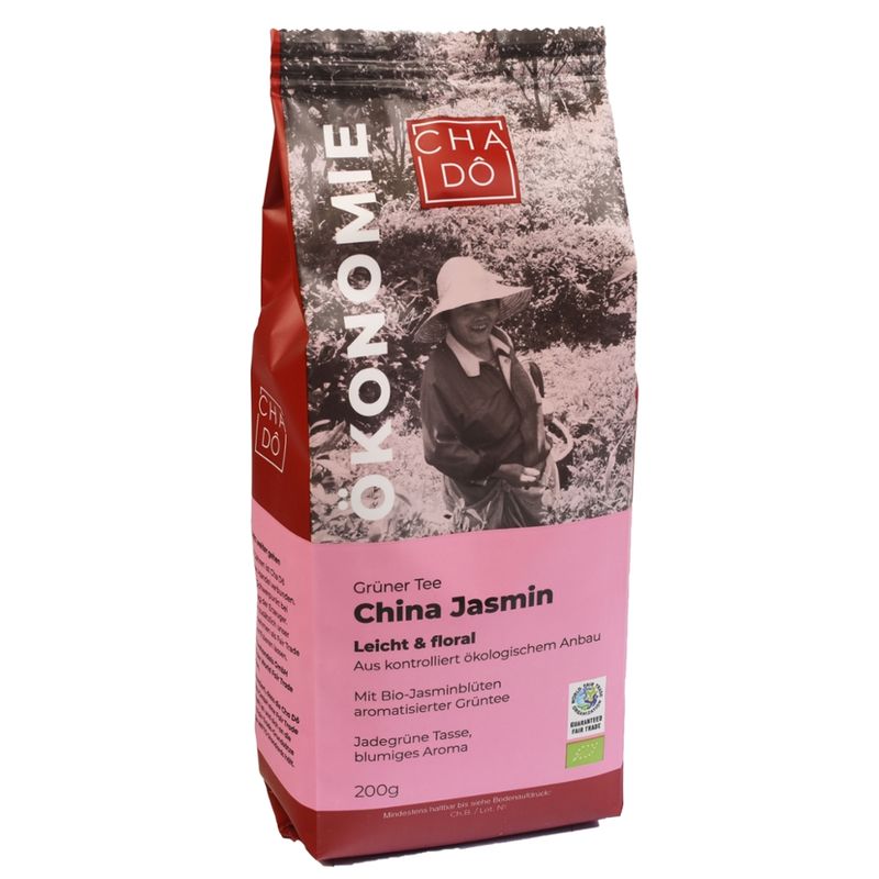 Cha Dô Ökonomie China Jasmin Tee WFTO - Produktbild