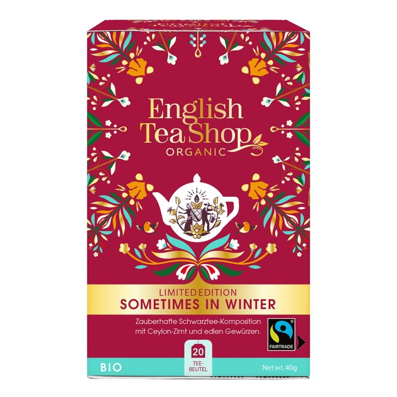 English Tea Shop English Tea Shop - Wintertee 'Sometimes in Winter', BIO, 20 Teebeutel - Produktbild