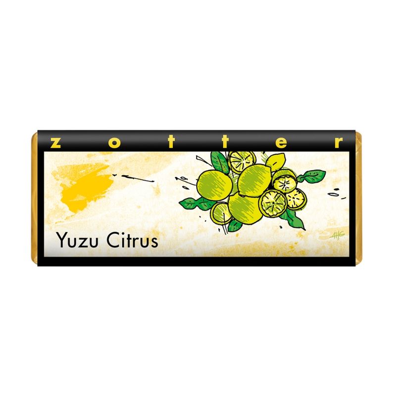 Zotter Schokolade Yuzu Citrus - Produktbild