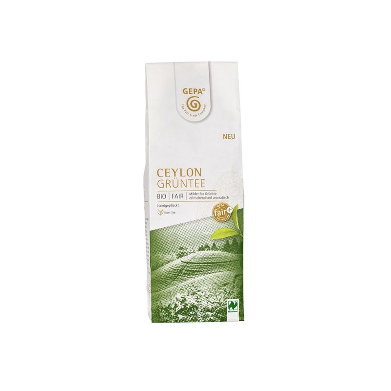 GEPA - The Fair Trade Company Bio Ceylon Grüntee - Produktbild