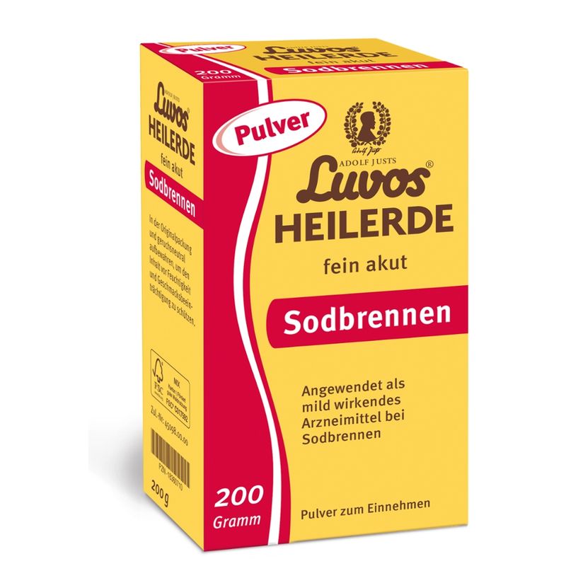 Luvos-Heilerde Adolf Justs Luvos-Heilerde fein akut Sodbrennen Pulver - Produktbild