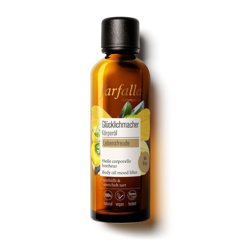 farfalla Lebensfreude, Glücklichmacher Körperöl, 75ml - Produktbild