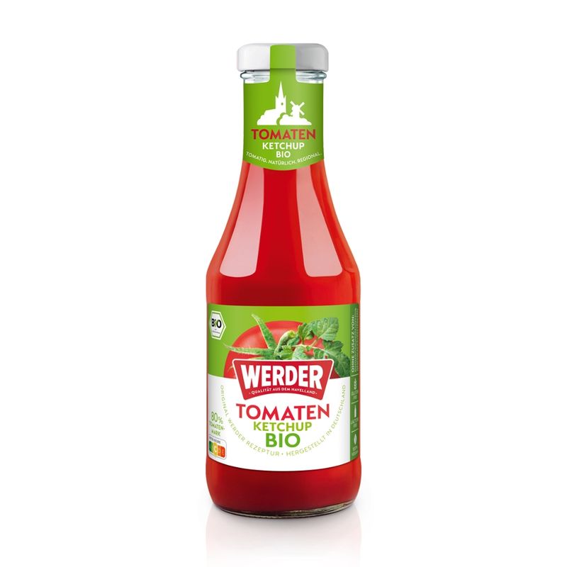 Werder Feinkost GmbH Bio Tomatenketchup 450 ml - Produktbild