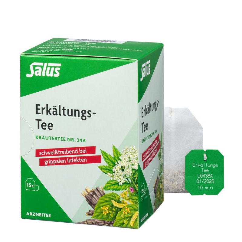 Salus® Salus® Erkältungs-Tee Nr. 34 a bio 15 FB - Produktbild
