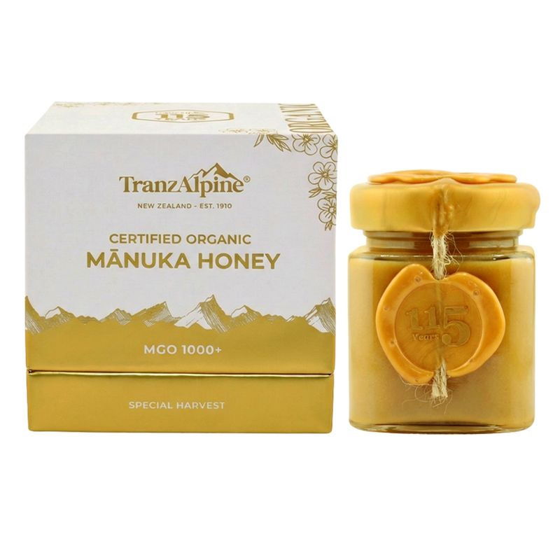 TranzAlpine TranzAlpine Bio Manukahonig MGO 1000+ - Produktbild
