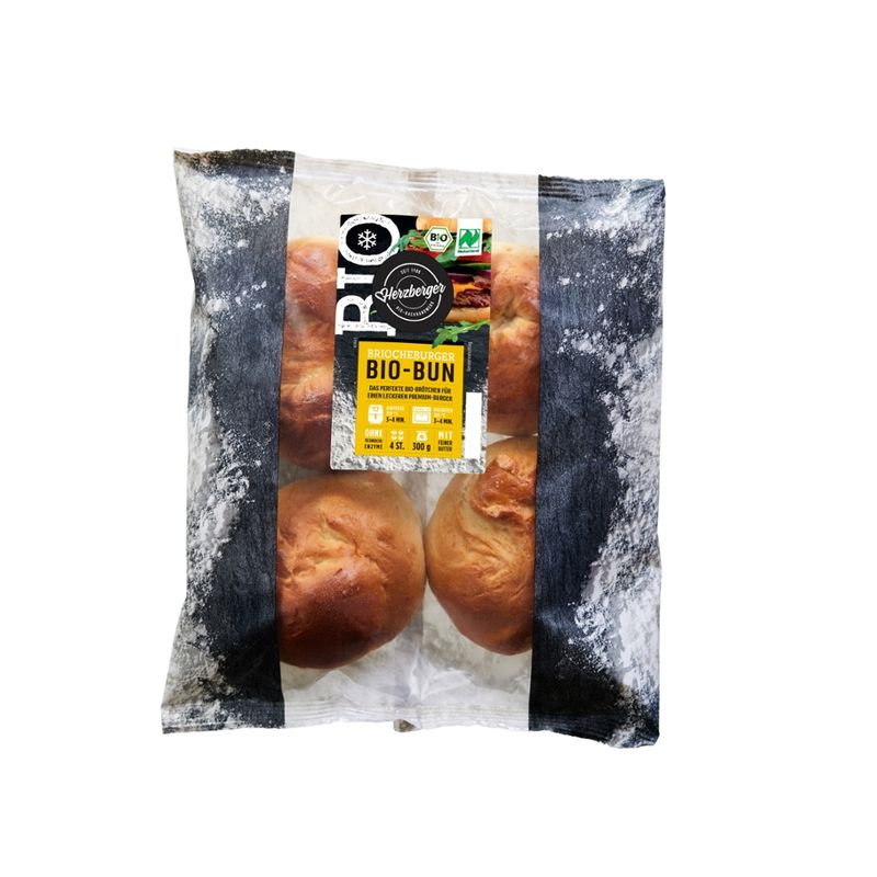 herzberger Brioche-Burgerbrötchen - Produktbild