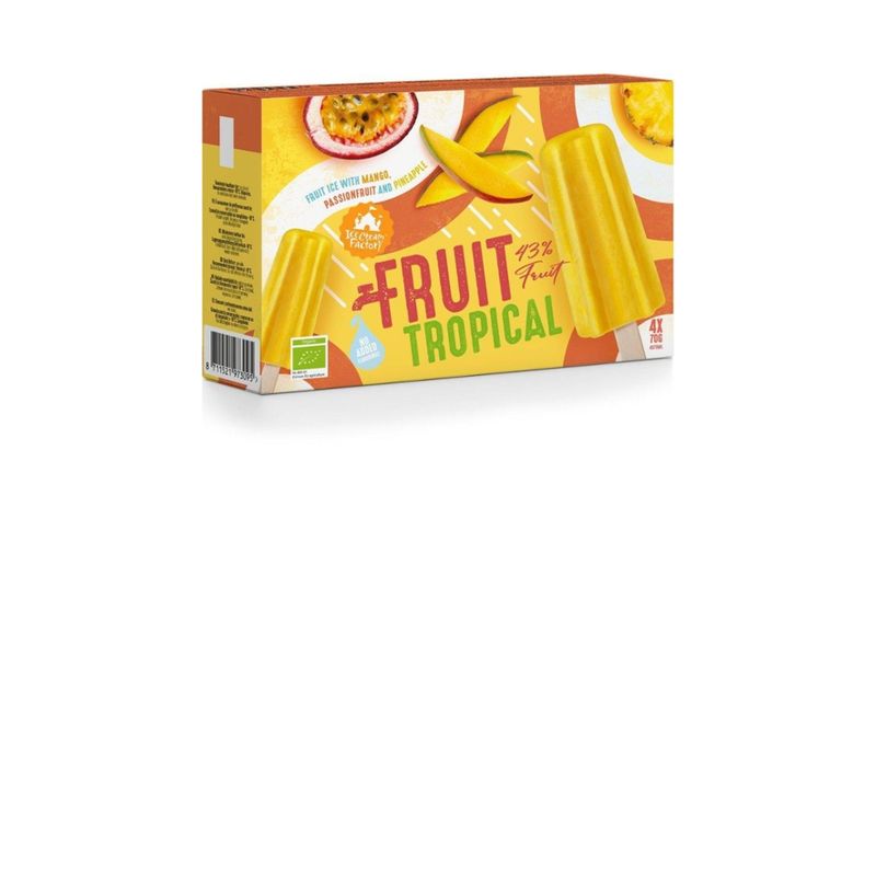 Ice Cream Factory Tropical fruits mulitpack - Produktbild