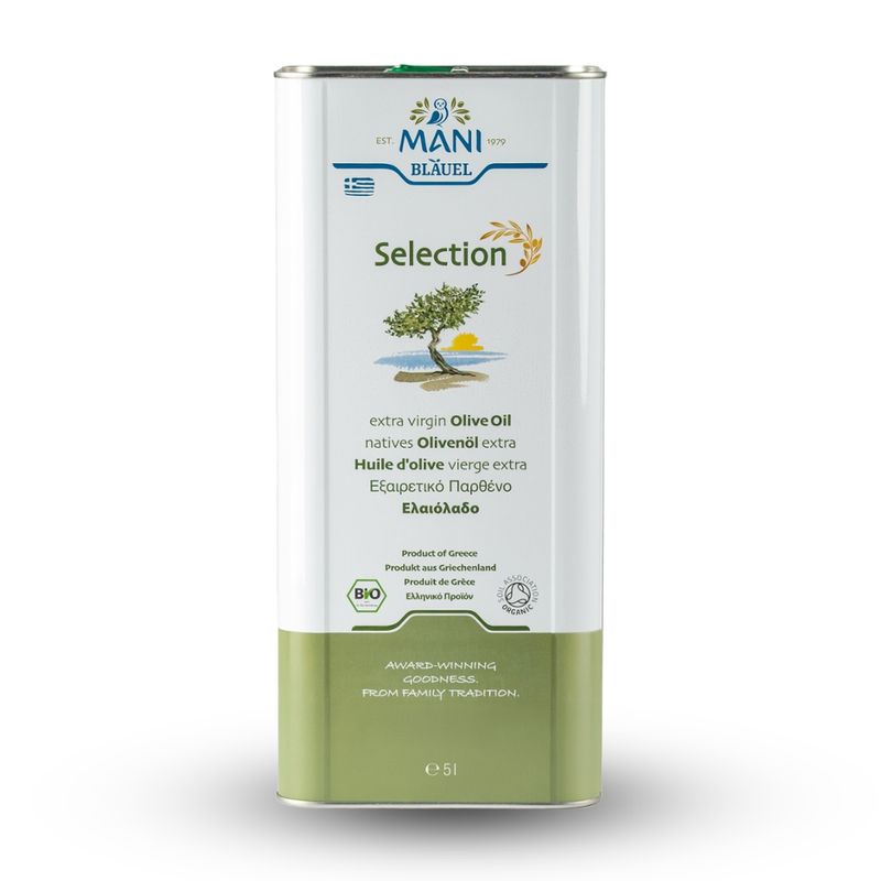 MANI® MANI natives Olivenöl extra, Selection, bio - Produktbild