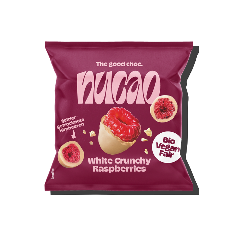 nucao nucao fruits White Crunchy Raspberries (organic) - DE - Produktbild
