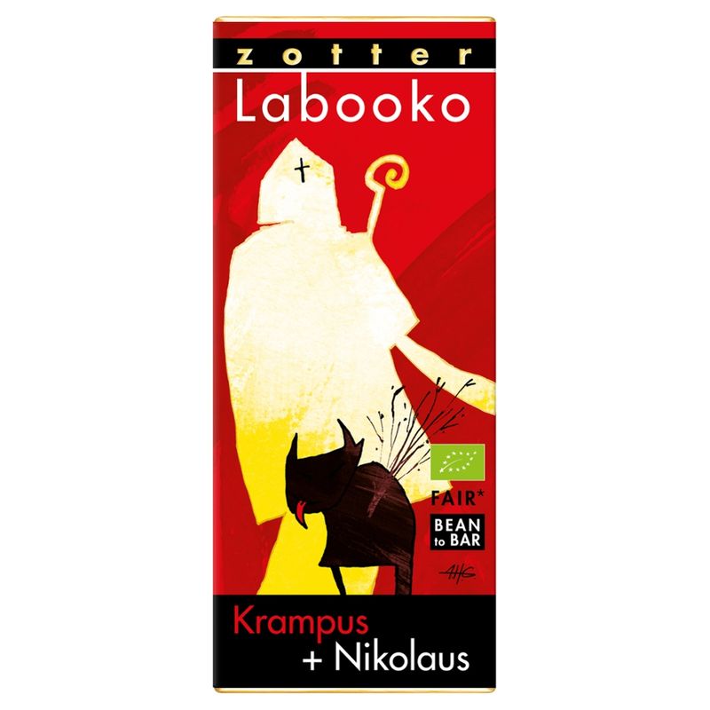 Zotter Schokolade Labooko - "Krampus und Nikolaus" - Produktbild