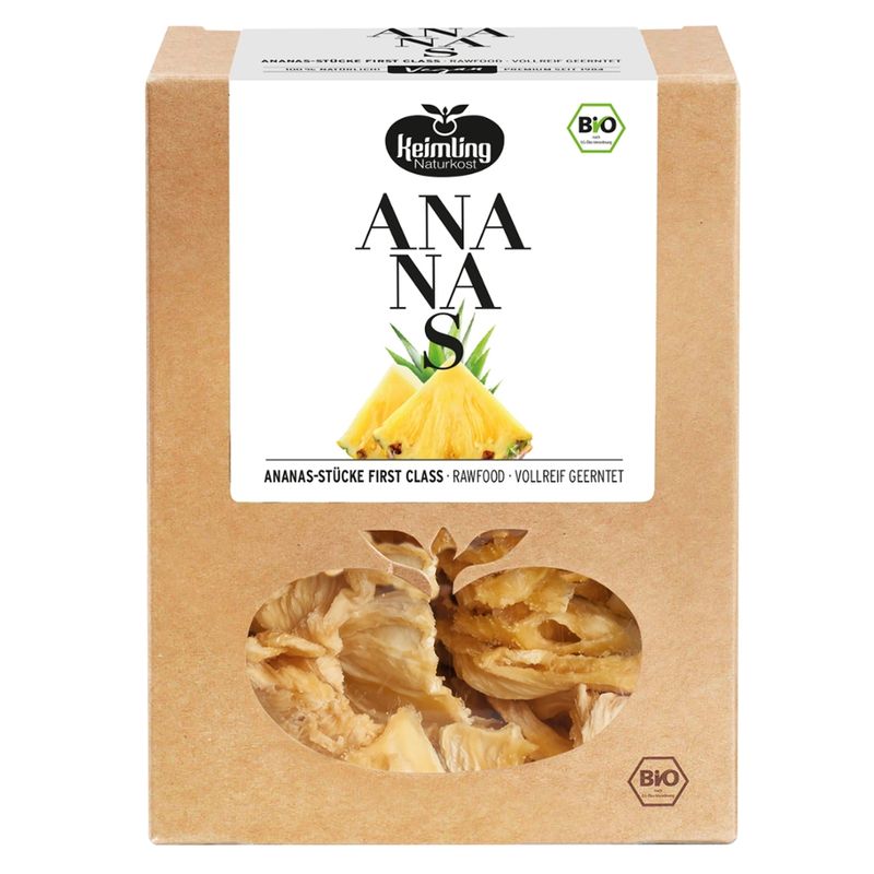 Keimling Naturkost Ananas-Stücke First Class, bio - Produktbild