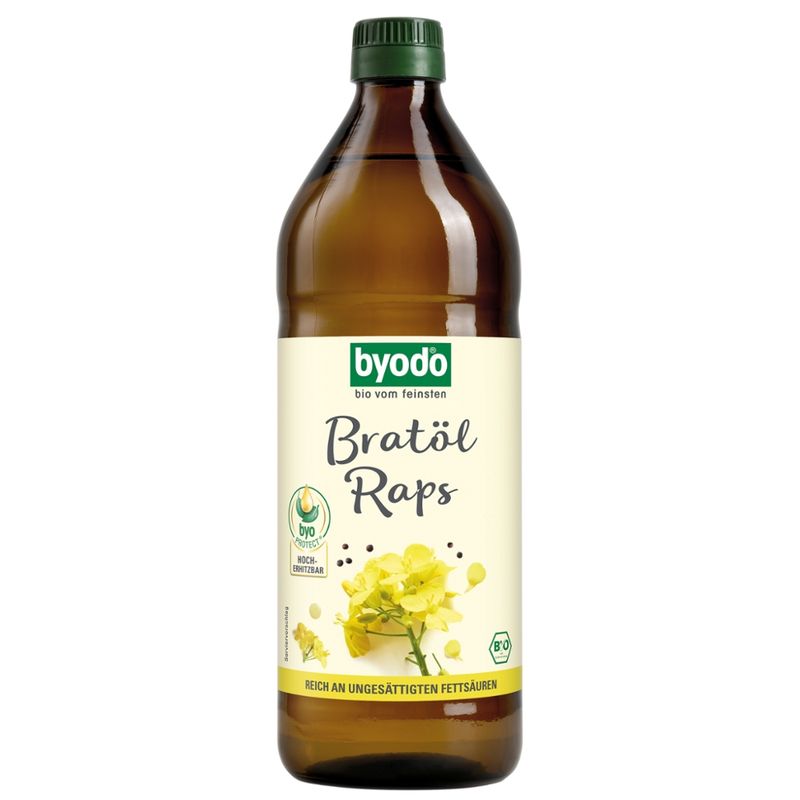 Byodo Byodo Frying Oil Rapeseed 0,75l - Produktbild
