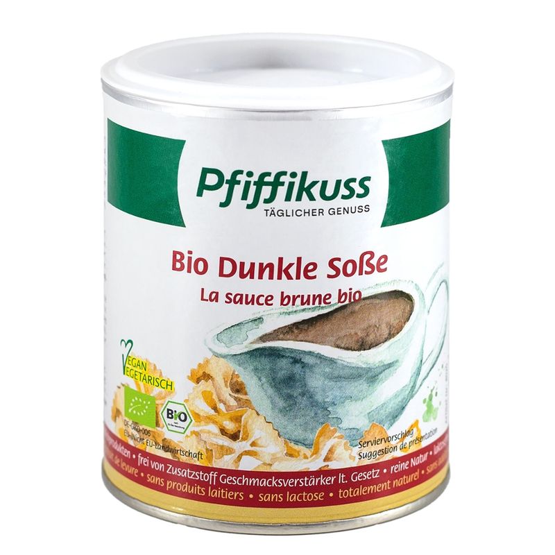 Pfiffikuss Gutes von der Reichenau Bio Dunkle Soße 150g Dose - Produktbild