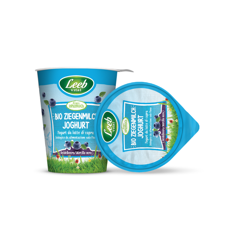 Leeb Vital Leeb Vital Bio Ziegenheumilchjoghurt Heidelbeere - Produktbild
