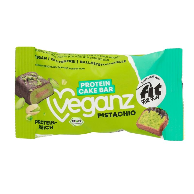 Veganz BIO Veganz Protein Cake Bar Pistachio 45g - Produktbild