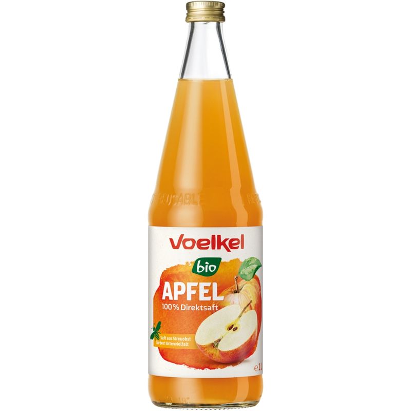 Voelkel Apfel 100 % Direktsaft - Produktbild