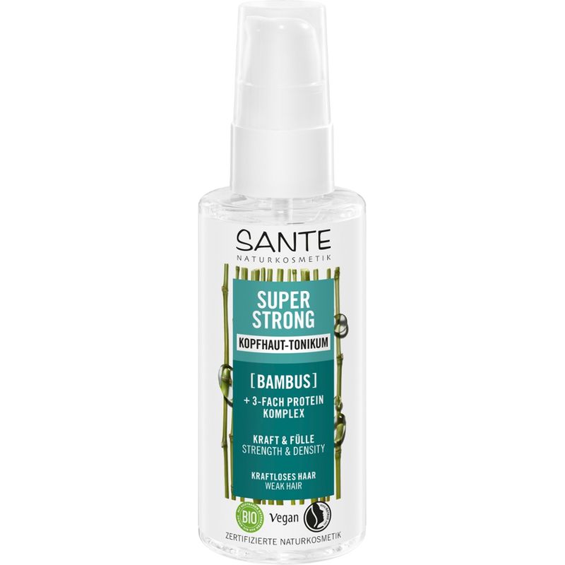 Sante SANTE SUPER STRONG Kopfhaut-Tonikum Bambus + 3-Fach Protein Komplex - Produktbild