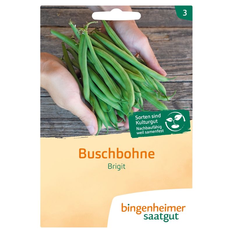 Bingenheimer Saatgut Brigit - Buschbohne (Saatgut) - Produktbild