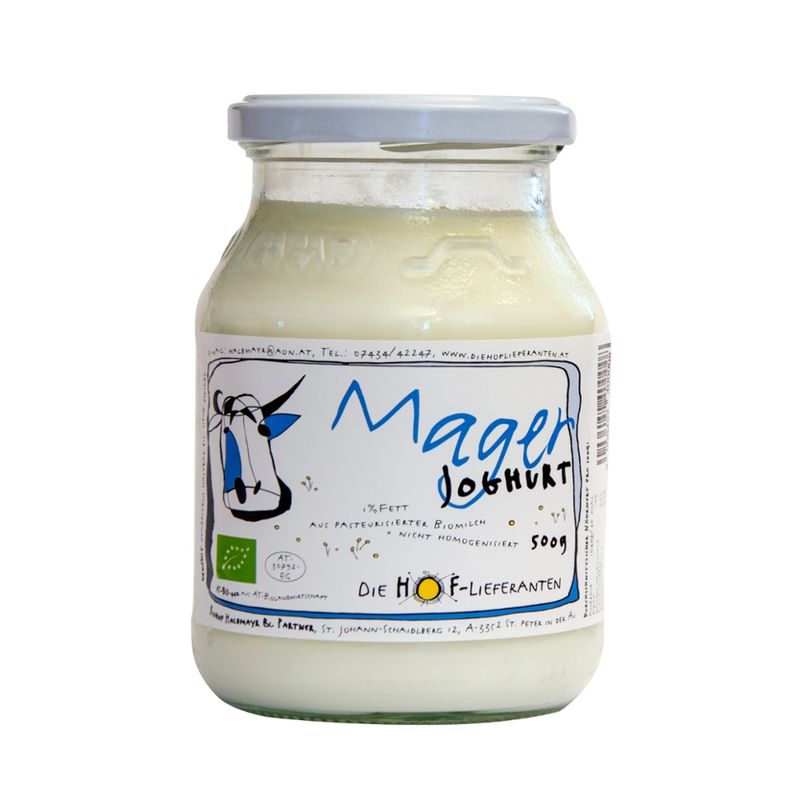 Die Hoflieferanten Magerjoghurt 1% Fett - Produktbild